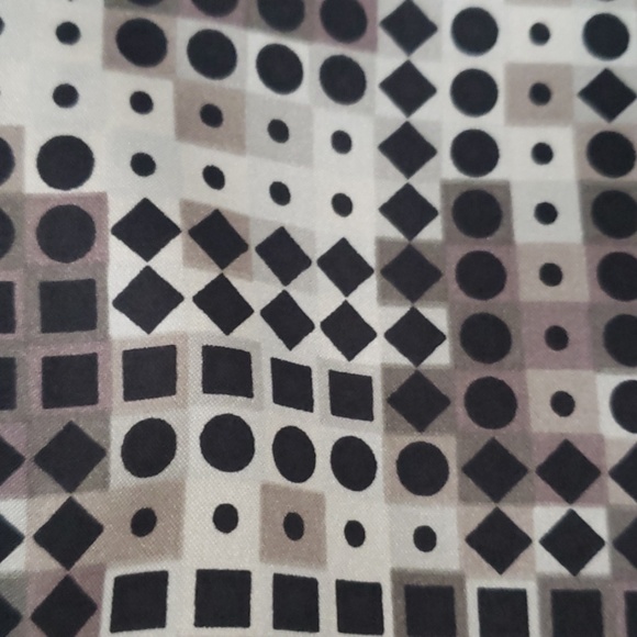 Summer dress Black and Taupe and White - Picture 4 of 4